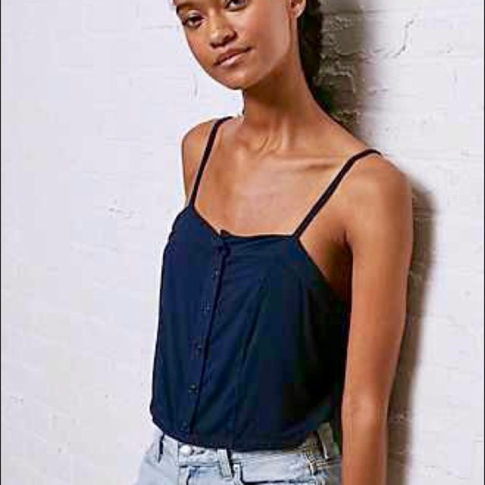 Button front cami
